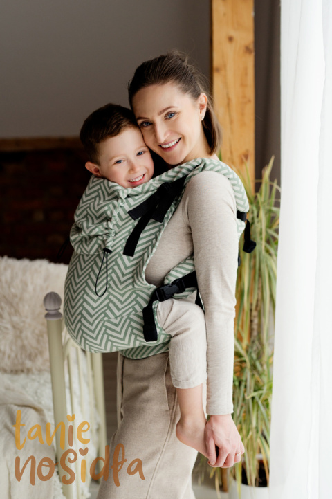 Little Frog Preschooler / Natural Miles / 100% bawełna - nosidełko regulowane klamrowe dla dzieci 2-6 lat Little Frog Preschooler / Natural Miles / 100% bawełna - nosidełko regulowane klamrowe dla dzieci 2-6 lat