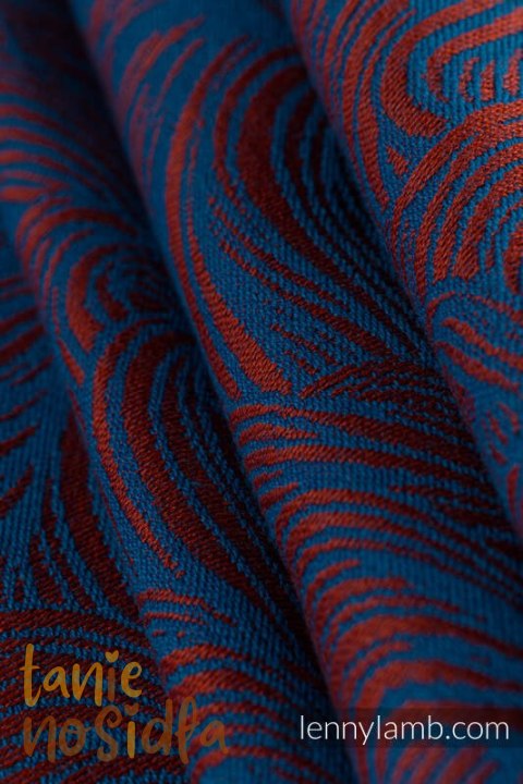 Nosidełko LennyLight z tkaniny żakardowej 100% bawełna , rozmiar standard - ROSZPUNKA - SWIRL Nosidełko LennyLight z tkaniny żakardowej 100% bawełna , rozmiar standard - ROSZPUNKA - SWIRL