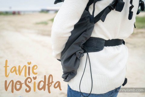 Osłonka na chustę/nosidełko - Softshell - Szara Osłonka na chustę/nosidełko - Softshell - Szara