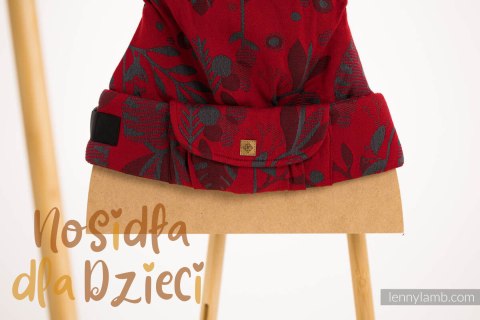 Nosidełko LennyLight z tkaniny żakardowej, rozmiar standard (45% wełna merino, 32% bawełna czesana, 23% jedwab morwowy) - EKSPER