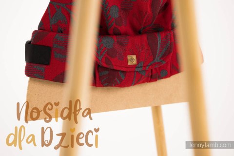 Nosidełko LennyLight z tkaniny żakardowej, rozmiar standard (45% wełna merino, 32% bawełna czesana, 23% jedwab morwowy) - EKSPER