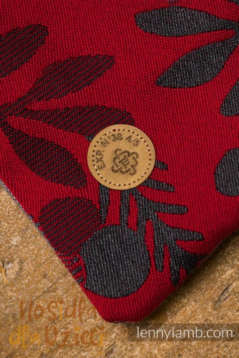 Nosidełko LennyLight z tkaniny żakardowej, rozmiar standard (45% wełna merino, 32% bawełna czesana, 23% jedwab morwowy) - EKSPER
