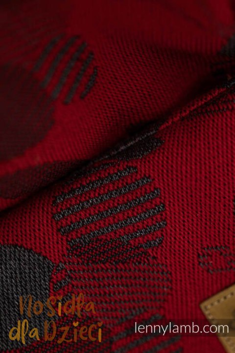 Nosidełko LennyLight z tkaniny żakardowej, rozmiar standard (45% wełna merino, 32% bawełna czesana, 23% jedwab morwowy) - EKSPER