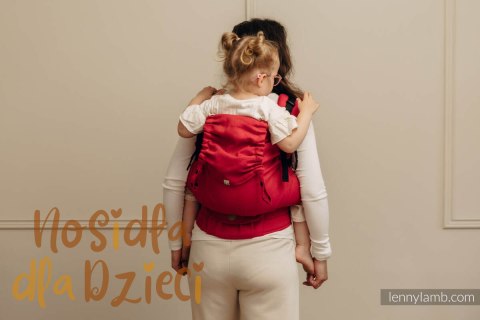 Nosidełko LennyPreschool, splot jodełkowy, 100% bawełna, rozmiar preschool - MAŁA JODEŁKA SEDONA