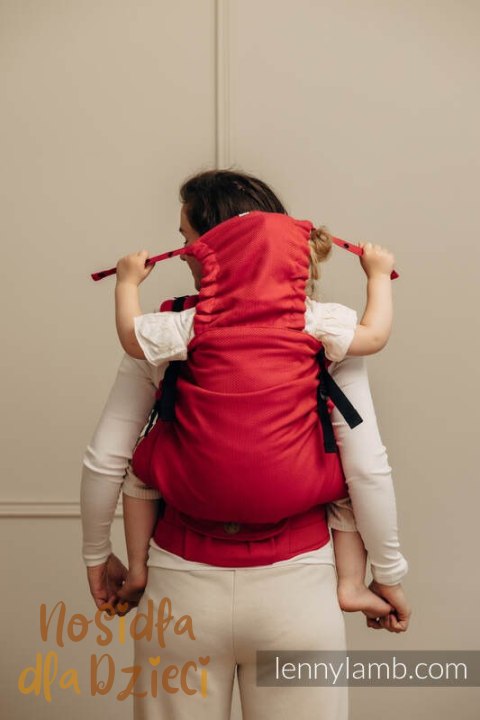 Nosidełko LennyPreschool, splot jodełkowy, 100% bawełna, rozmiar preschool - MAŁA JODEŁKA SEDONA