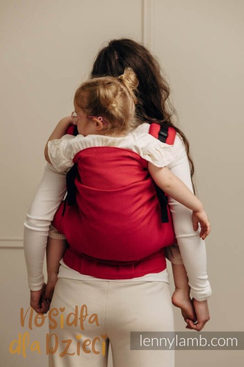 Nosidełko LennyPreschool, splot jodełkowy, 100% bawełna, rozmiar preschool - MAŁA JODEŁKA SEDONA