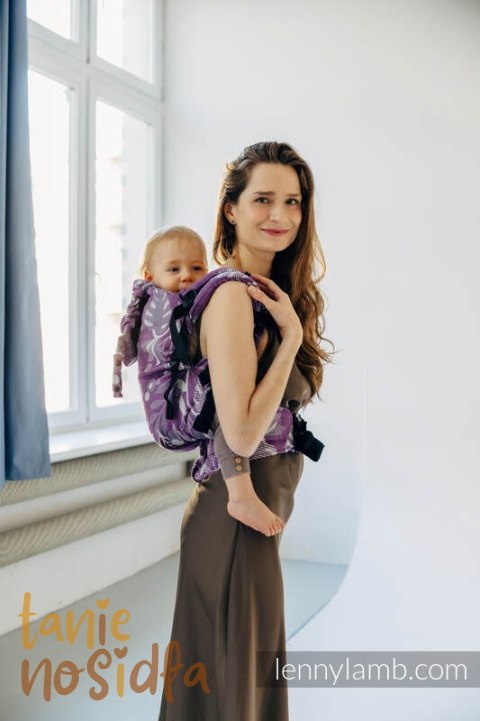 Nosidełko LennyPreschool z tkaniny żakardowej, rozmiar preschool (39% wełna merino, 28% bawełna czesana, 23% len, 10% jedwab tu Nosidełko LennyPreschool z tkaniny żakardowej, rozmiar preschool (39% wełna merino, 28% bawełna czesana, 23% len, 10% jedwab tu
