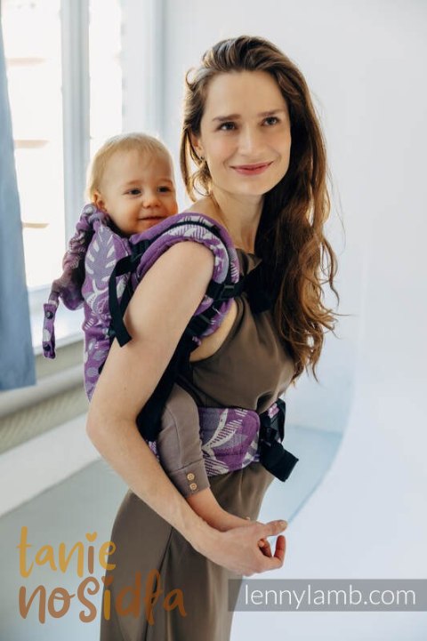Nosidełko LennyPreschool z tkaniny żakardowej, rozmiar preschool (39% wełna merino, 28% bawełna czesana, 23% len, 10% jedwab tu Nosidełko LennyPreschool z tkaniny żakardowej, rozmiar preschool (39% wełna merino, 28% bawełna czesana, 23% len, 10% jedwab tu