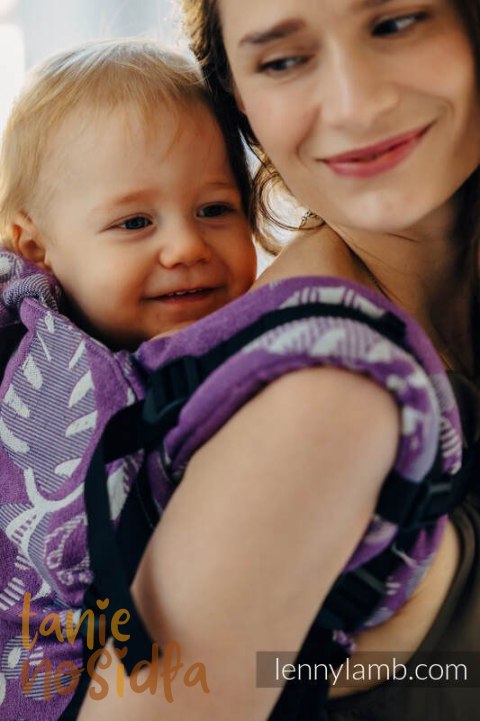 Nosidełko LennyPreschool z tkaniny żakardowej, rozmiar preschool (39% wełna merino, 28% bawełna czesana, 23% len, 10% jedwab tu Nosidełko LennyPreschool z tkaniny żakardowej, rozmiar preschool (39% wełna merino, 28% bawełna czesana, 23% len, 10% jedwab tu