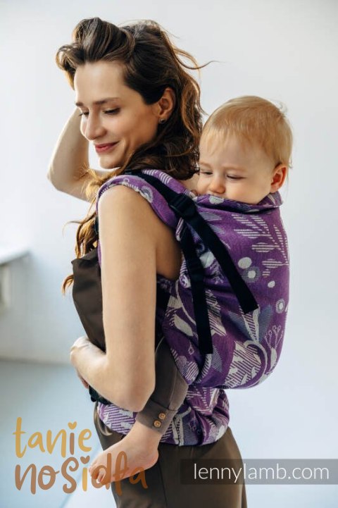 Nosidełko LennyPreschool z tkaniny żakardowej, rozmiar preschool (39% wełna merino, 28% bawełna czesana, 23% len, 10% jedwab tu Nosidełko LennyPreschool z tkaniny żakardowej, rozmiar preschool (39% wełna merino, 28% bawełna czesana, 23% len, 10% jedwab tu