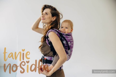 Nosidełko LennyPreschool z tkaniny żakardowej, rozmiar preschool (39% wełna merino, 28% bawełna czesana, 23% len, 10% jedwab tu Nosidełko LennyPreschool z tkaniny żakardowej, rozmiar preschool (39% wełna merino, 28% bawełna czesana, 23% len, 10% jedwab tu