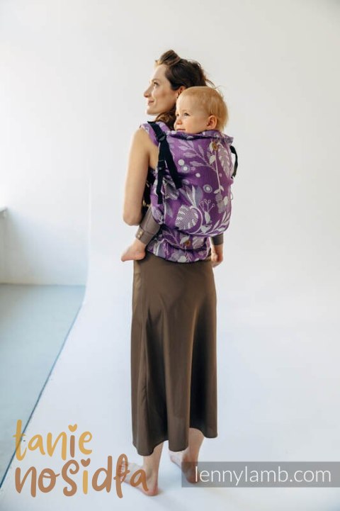 Nosidełko LennyPreschool z tkaniny żakardowej, rozmiar preschool (39% wełna merino, 28% bawełna czesana, 23% len, 10% jedwab tu Nosidełko LennyPreschool z tkaniny żakardowej, rozmiar preschool (39% wełna merino, 28% bawełna czesana, 23% len, 10% jedwab tu