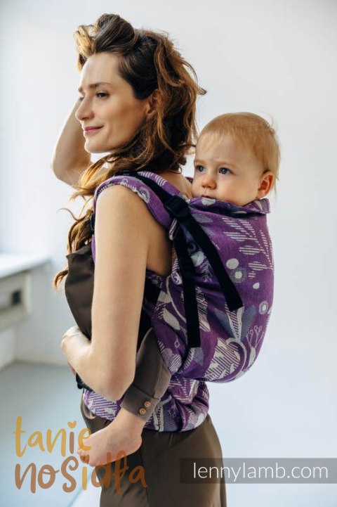 Nosidełko LennyPreschool z tkaniny żakardowej, rozmiar preschool (39% wełna merino, 28% bawełna czesana, 23% len, 10% jedwab tu Nosidełko LennyPreschool z tkaniny żakardowej, rozmiar preschool (39% wełna merino, 28% bawełna czesana, 23% len, 10% jedwab tu