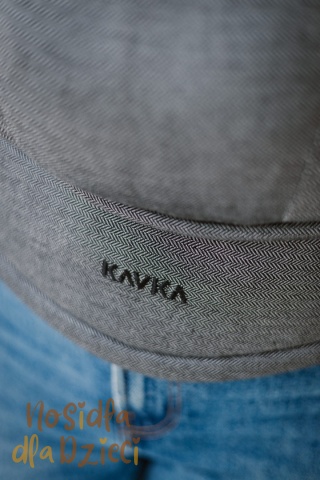 KAVKA multi-age PRO / mono twill bamboo - nosidełko regulowane klamrowe, 50% bawełna/50% wiskoza bambusowa