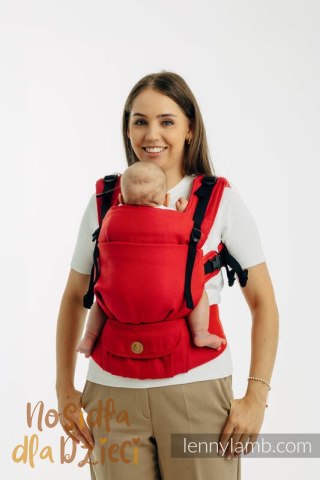 Moje Pierwsze Nosidełko LennyUpGrade PRO, splot jodełkowy, 100% bawełna , rozmiar standard - MAŁA JODEŁKA SEDONA