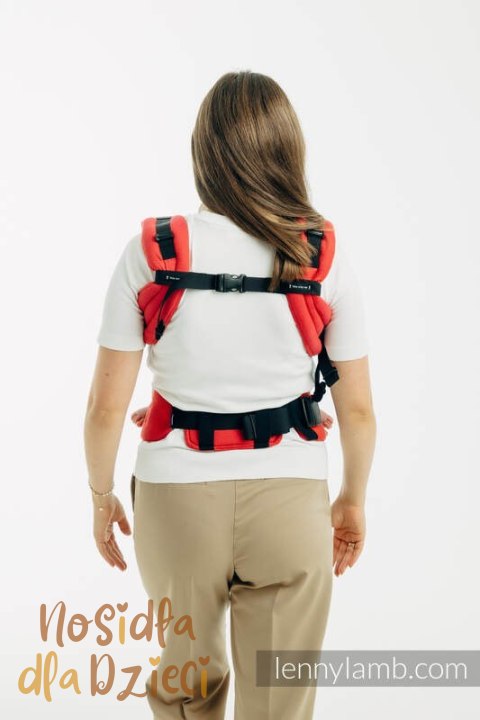 Moje Pierwsze Nosidełko LennyUpGrade PRO, splot jodełkowy, 100% bawełna , rozmiar standard - MAŁA JODEŁKA SEDONA