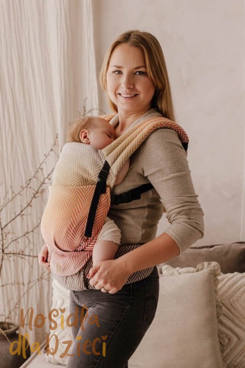 Nosidełko LennyLight, splot żakardowy, 100% bawełna , rozmiar standard - DUŻA JODEŁKA - FANDANGO