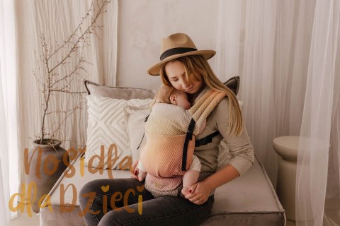 Nosidełko LennyLight, splot żakardowy, 100% bawełna , rozmiar standard - DUŻA JODEŁKA - FANDANGO