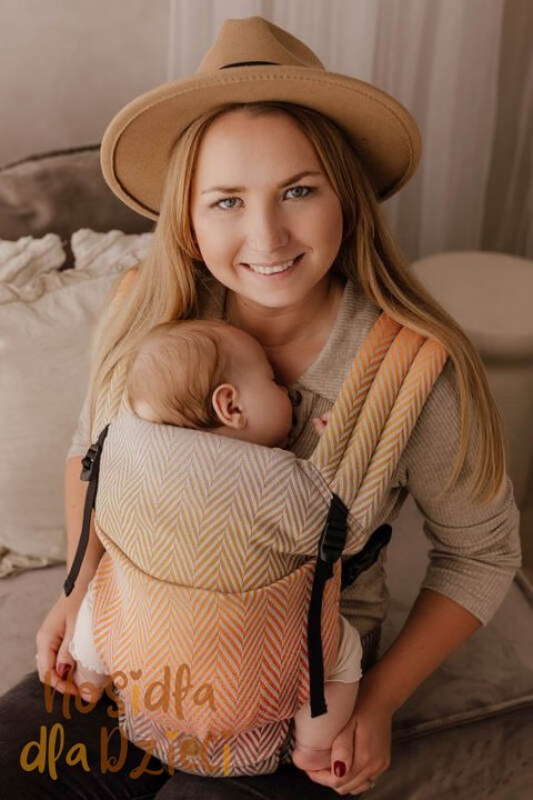 Nosidełko LennyLight, splot żakardowy, 100% bawełna , rozmiar standard - DUŻA JODEŁKA - FANDANGO