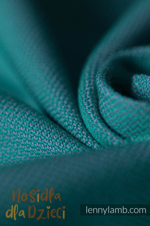 Nosidełko LennyLight z tkaniny skośno-krzyżowej, 100% bawełna , rozmiar standard - MATCHA