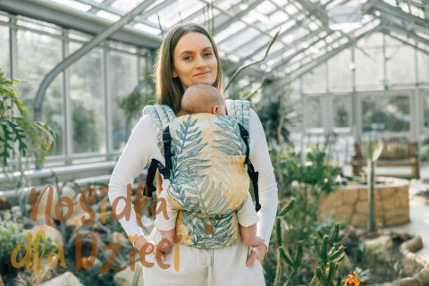 Nosidełko LennyLight z tkaniny żakardowej 100% bawełna , rozmiar standard - RAINFOREST - SELVA (drugi gatunek)