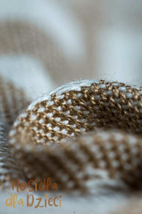 Nosidełko LennyLight z tkaniny żakardowej (62% bawełna, 38% wiskoza bambusowa), rozmiar standard - TETRIS - PRESTO