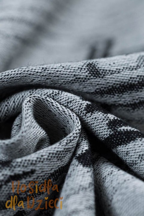 Nosidełko LennyPreschool z tkaniny żakardowej 100% bawełna, rozmiar preschool - MELODY - POLONAISE