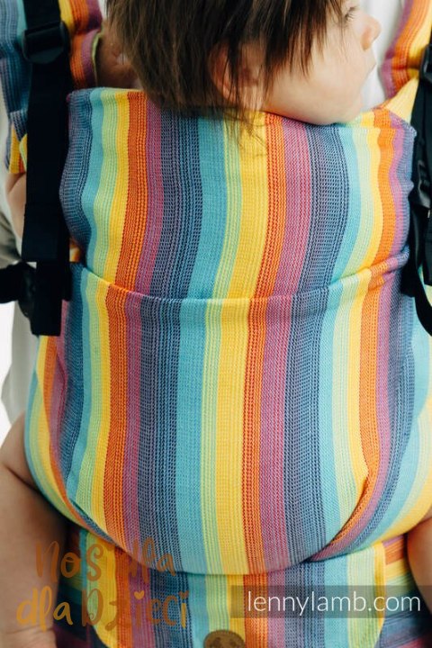 Nosidełko LennyUpGrade PRO z tkaniny skośno-krzyżowej 100% bawełna, rozmiar standard - LUNA