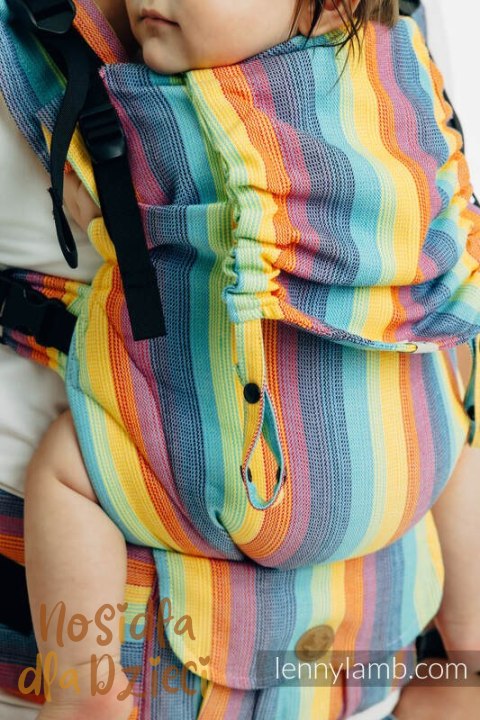 Nosidełko LennyUpGrade PRO z tkaniny skośno-krzyżowej 100% bawełna, rozmiar standard - LUNA