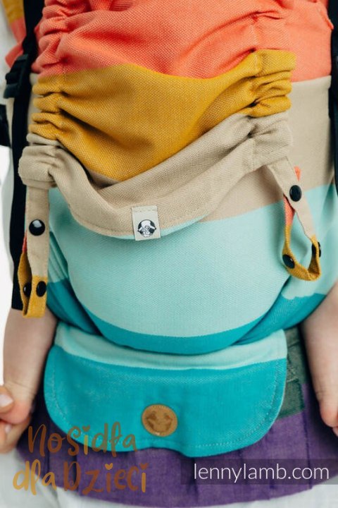 Nosidełko LennyUpGrade PRO z tkaniny skośno-krzyżowej, 100% bawełna , rozmiar standard - PASTELS