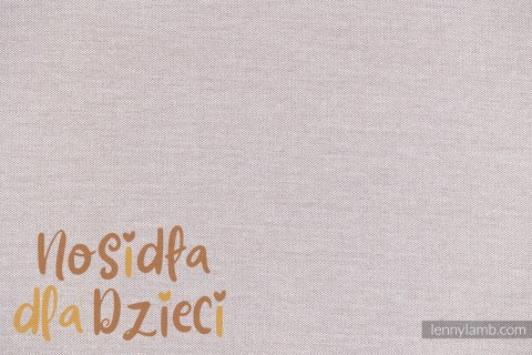 Nosidełko LennyUpGrade PRO z tkaniny skośno-krzyżowej, 100% bawełna, rozmiar standard - PEANUT BUTTER