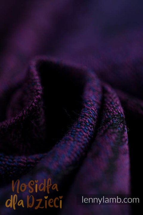 Nosidełko LennyUpGrade PRO z tkaniny żakardowej 100% bawełna , rozmiar standard - DZIKIE WINO - BOUQUET