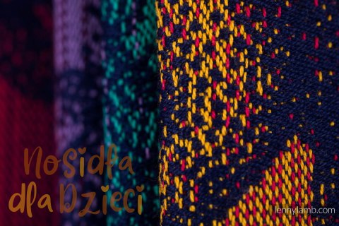 Nosidełko LennyUpGrade PRO z tkaniny żakardowej 100% bawełna , rozmiar standard - PARK JURAJSKI - NOWA ERA