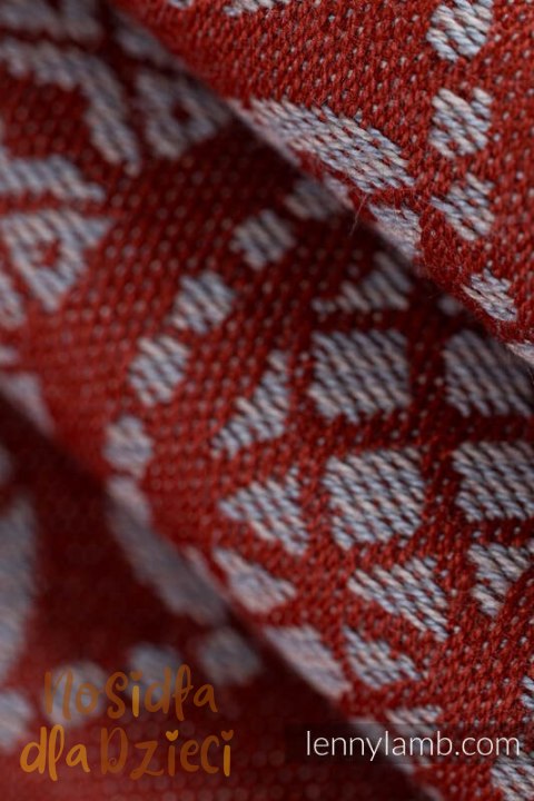 Nosidełko LennyUpGrade PRO z tkaniny żakardowej 100% bawełna , rozmiar standard - PAWI OGON - HOLIDAY