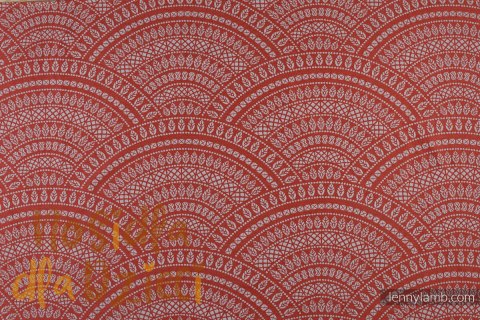 Nosidełko LennyUpGrade PRO z tkaniny żakardowej 100% bawełna , rozmiar standard - PAWI OGON - HOLIDAY