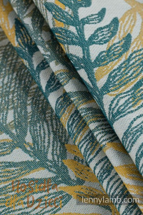 Nosidełko LennyUpGrade PRO z tkaniny żakardowej 100% bawełna , rozmiar standard - RAINFOREST - SELVA