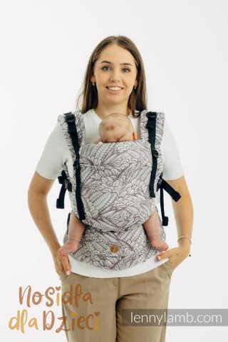 Nosidełko LennyUpGrade PRO z tkaniny żakardowej,100% wiskoza bambusowa, rozmiar standard - WOLNY DUCH - GAJUSZ