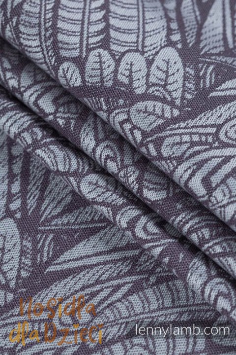 Nosidełko LennyUpGrade PRO z tkaniny żakardowej,100% wiskoza bambusowa, rozmiar standard - WOLNY DUCH - GAJUSZ