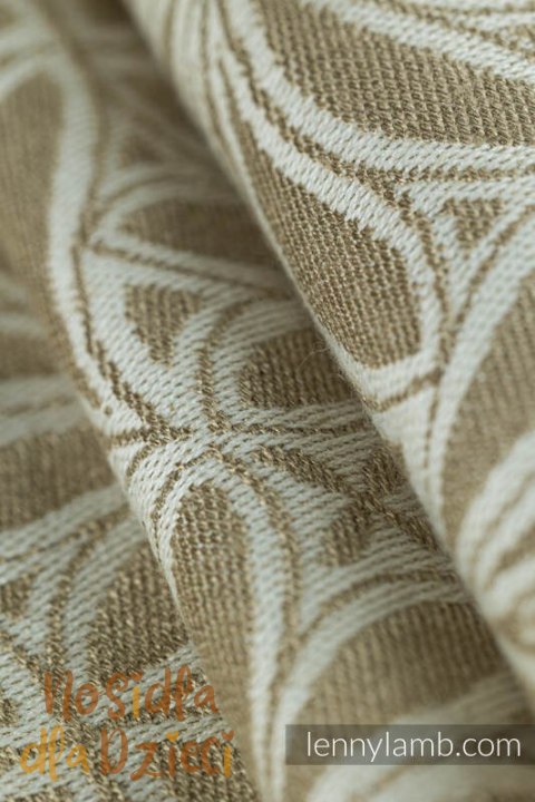 Nosidełko LennyUpGrade PRO z tkaniny żakardowej, 50% bawełna, 50% wiskoza bambusowa, rozmiar standard - INFINITY - GOLDEN HOUR