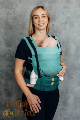 Nosidełko LennyUpGradee PRO, splot jodełkowy, 100% bawełna , rozmiar standard - EDYCJA DLA PROFESJONALISTÓW - ENTWINE