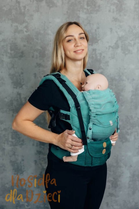 Nosidełko LennyUpGradee PRO, splot jodełkowy, 100% bawełna , rozmiar standard - EDYCJA DLA PROFESJONALISTÓW - ENTWINE