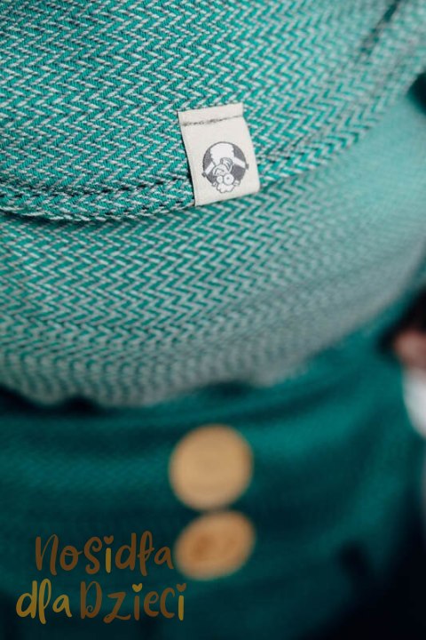 Nosidełko LennyUpGradee PRO, splot jodełkowy, 100% bawełna , rozmiar standard - EDYCJA DLA PROFESJONALISTÓW - ENTWINE