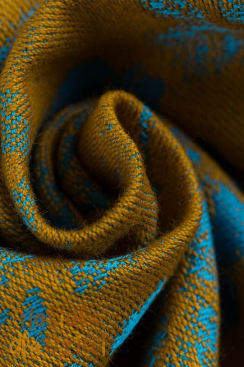 Nosidełko LennyLight z tkaniny żakardowej 100% bawełna , rozmiar standard - RETRO'N'ROSES - ROSARIUM