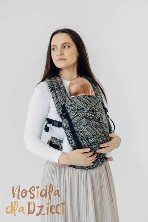 Nosidełko LennyLight z tkaniny żakardowej 100% bawełna , rozmiar standard - WOLNY DUCH - COCOON