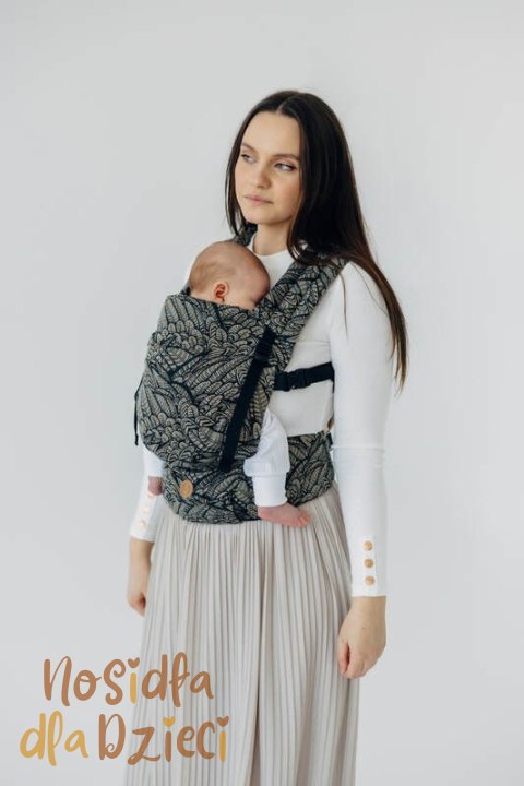 Nosidełko LennyLight z tkaniny żakardowej 100% bawełna , rozmiar standard - WOLNY DUCH - COCOON