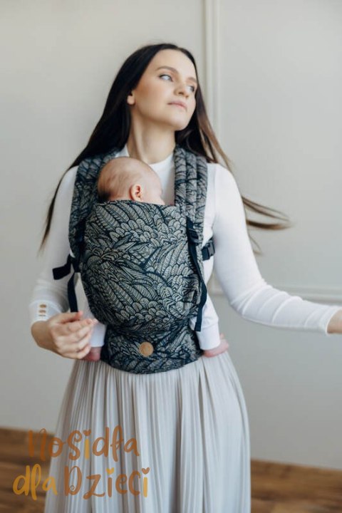 Nosidełko LennyLight z tkaniny żakardowej 100% bawełna , rozmiar standard - WOLNY DUCH - COCOON