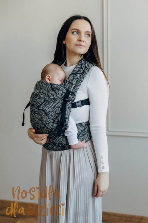 Nosidełko LennyLight z tkaniny żakardowej 100% bawełna , rozmiar standard - WOLNY DUCH - COCOON