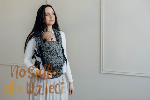 Nosidełko LennyLight z tkaniny żakardowej 100% bawełna , rozmiar standard - WOLNY DUCH - COCOON