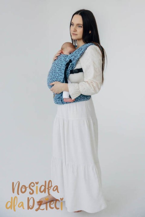 Nosidełko LennyLight z tkaniny żakardowej 100% bawełna , rozmiar standard - ZACZAROWANY ZAKĄTEK - FAIRY