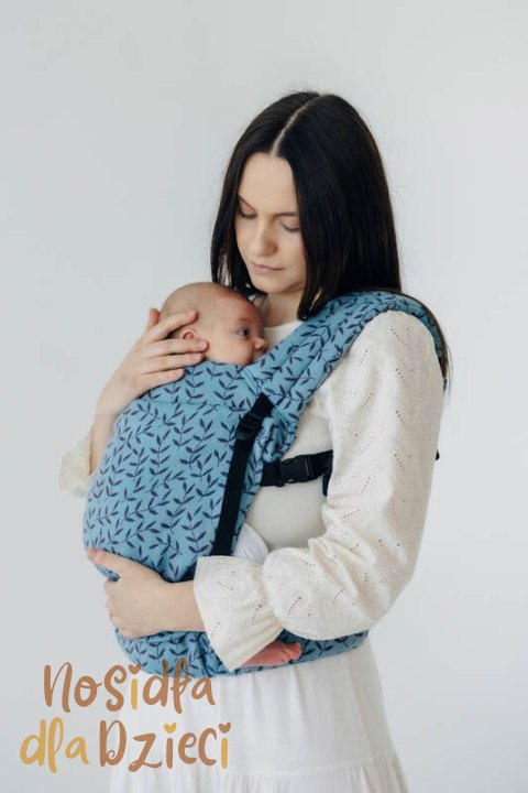 Nosidełko LennyLight z tkaniny żakardowej 100% bawełna , rozmiar standard - ZACZAROWANY ZAKĄTEK - FAIRY